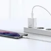 Szybka ładowarka sieciowa Baseus Si USB-C 25W 3A z kablem USB-C / USB-C 1m - biały